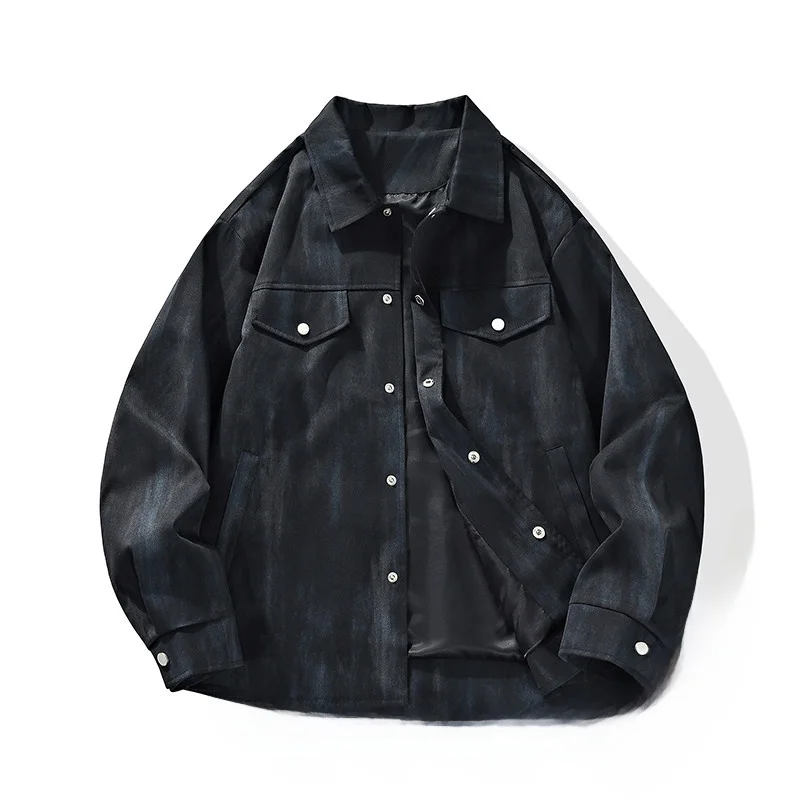 Spring Autumn Casual Shirt Collar Jacket Stylish American Leisure Fashion Youth Men's Outerwear Long Sleeve Polyester
Spring Autumn Casual Shirt Collar Jacket Stylish American Leisure Fashion Youth Men's Outerwear Long Sleeve Polyester