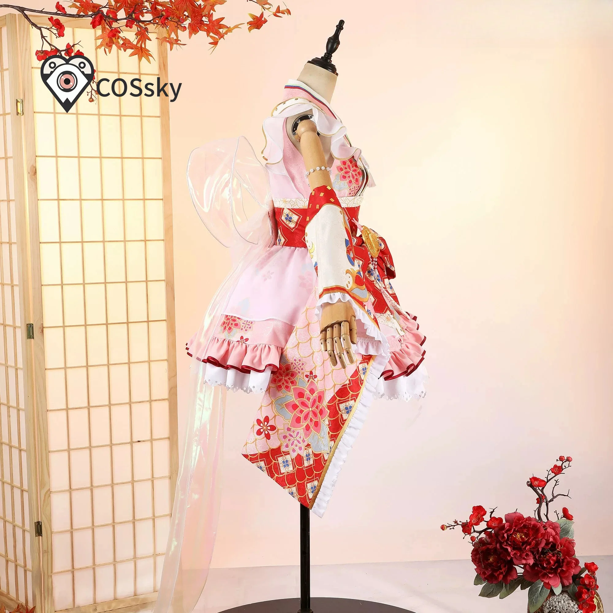 Anime Lovelive Kousaka Honoka Sweet kimono Elegant Dress Uniform Cosplay Costume Halloween Carnival Party Role Play Outfit
Anime Lovelive Kousaka Honoka Sweet kimono Elegant Dress Uniform Cosplay Costume Halloween Carnival Party Role Play Outfit