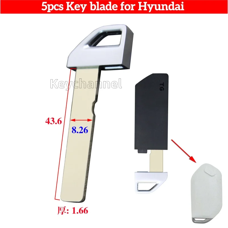5pcs Car Emergency Key Blade Smart Key Blank for Hyundai Elantra Sanata FE Kona Tucson Sonata Palisade Staria Kia K4 K8 Sportage
5pcs Car Emergency Key Blade Smart Key Blank for Hyundai Elantra Sanata FE Kona Tucson Sonata Palisade Staria Kia K4 K8 Sportage