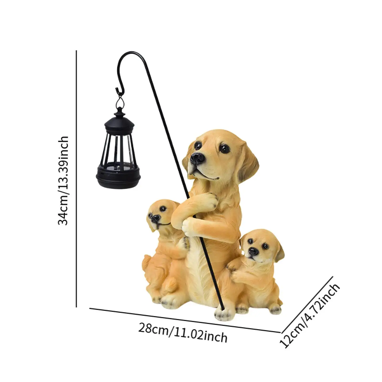 Garden Solar Statue Dog Figurine Lantern Lawn Ornament Decoration Yard Night
Garden Solar Statue Dog Figurine Lantern Lawn Ornament Decoration Yard Night