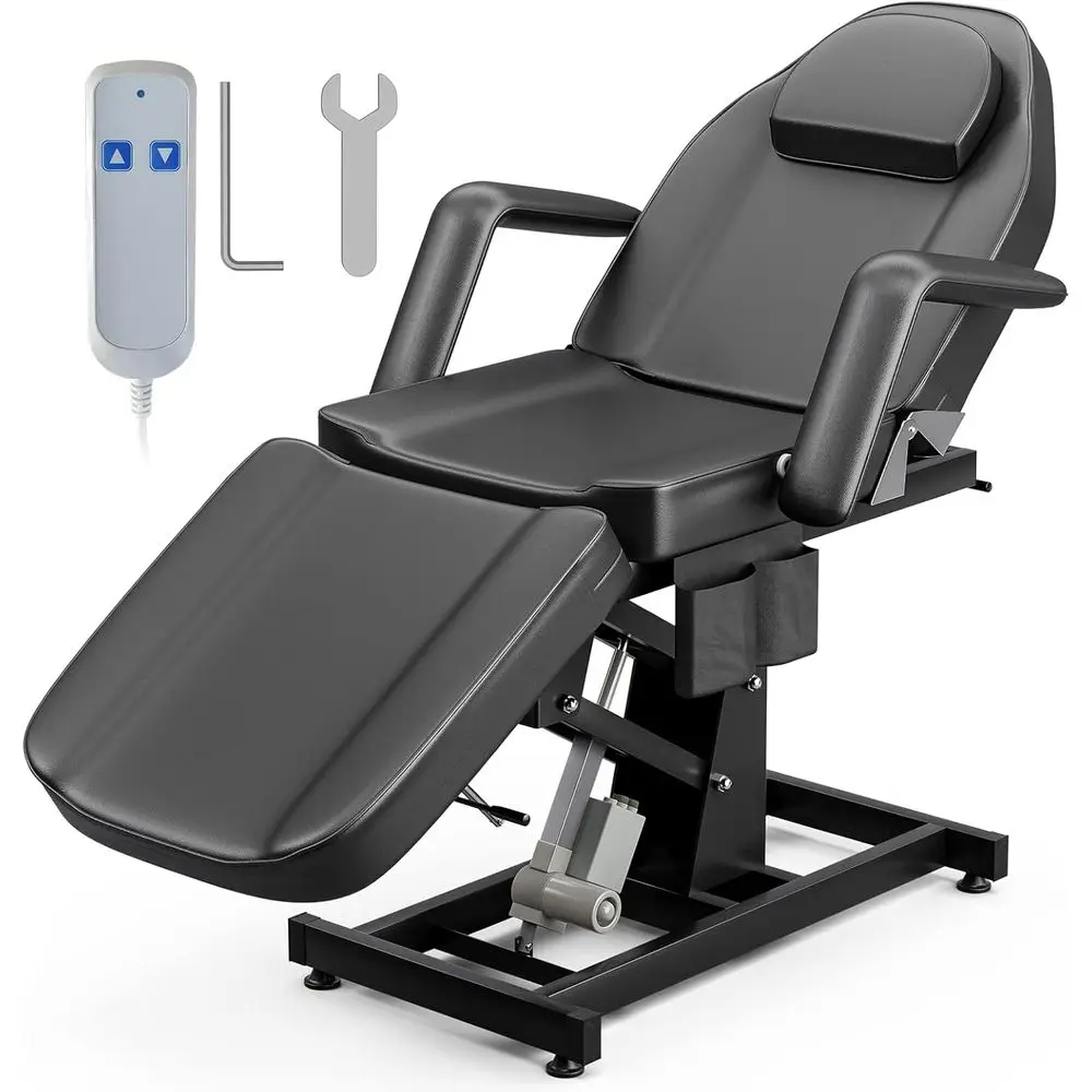 Adjustable Electric Tattoo & Esthetician Chair with Black Microblading Spa Bed
Adjustable Electric Tattoo & Esthetician Chair with Black Microblading Spa Bed