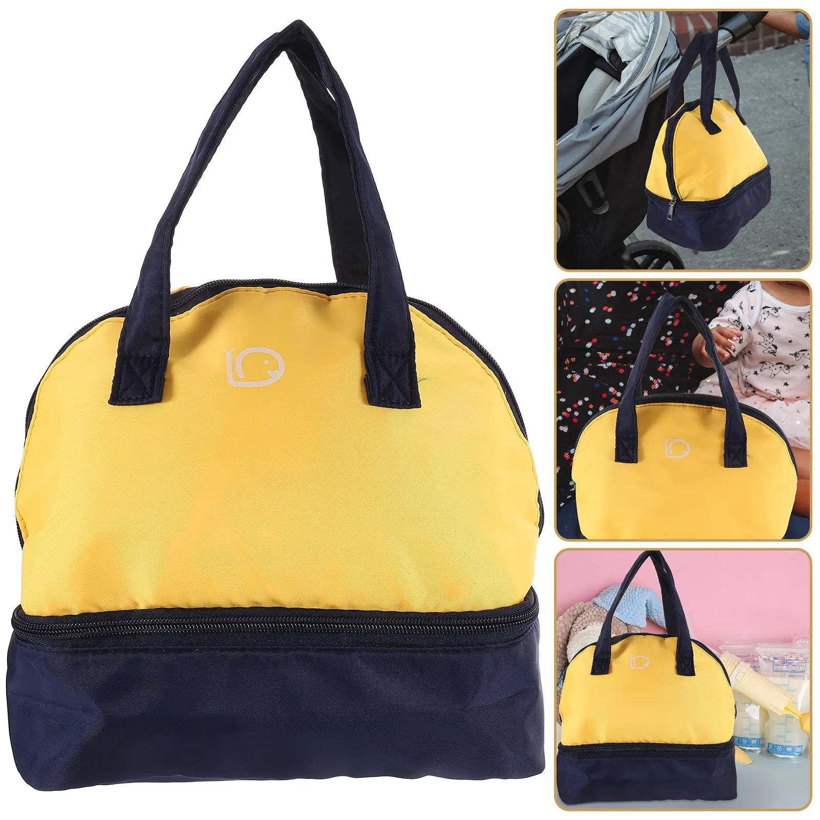 Insulated Cooler Bag Breastmilk Storage with Ice Pack Double Warehouse Design for on The Go Feeding Breast Pump Bag with Cooler
Insulated Cooler Bag Breastmilk Storage with Ice Pack Double Warehouse Design for on The Go Feeding Breast Pump Bag with Cooler