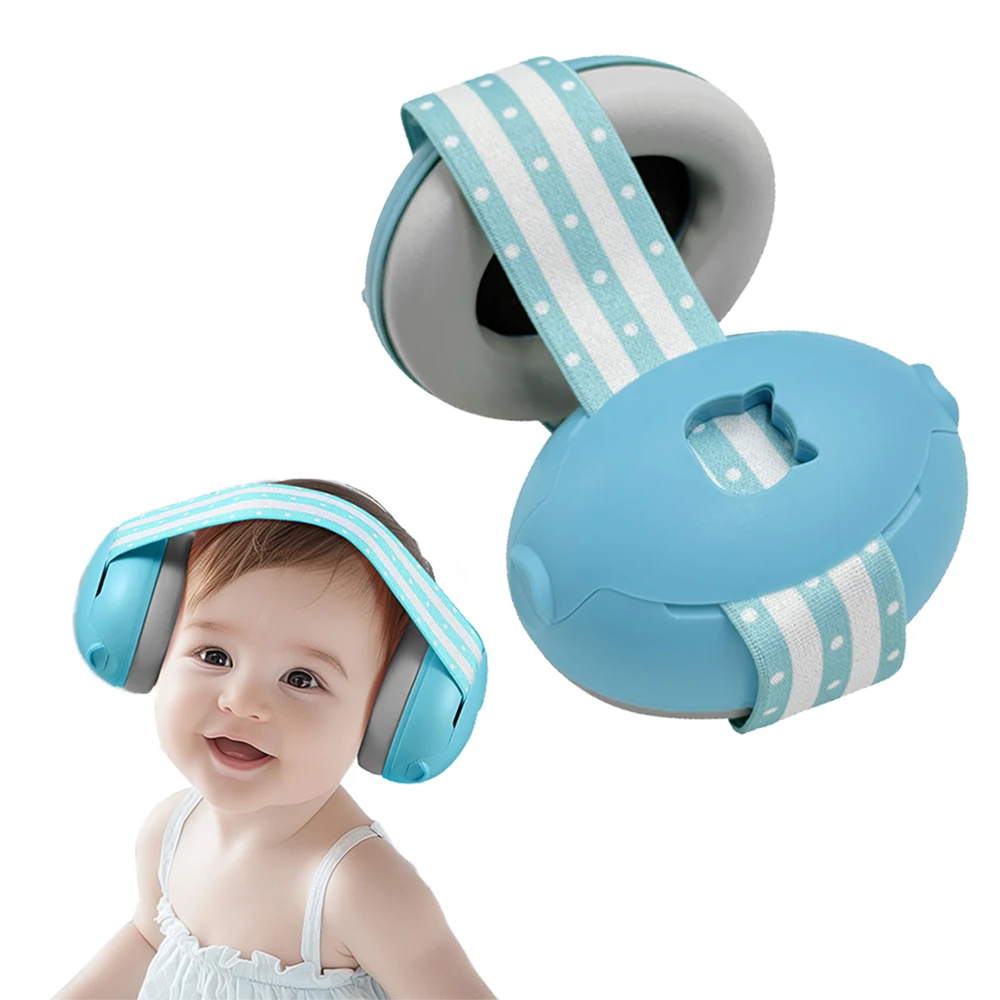 Baby Noise Cancelling Headphones for Baby 0-36 Months Soundproof Ear Muffs for Baby Ear Protection Helps Sleep
Baby Noise Cancelling Headphones for Baby 0-36 Months Soundproof Ear Muffs for Baby Ear Protection Helps Sleep