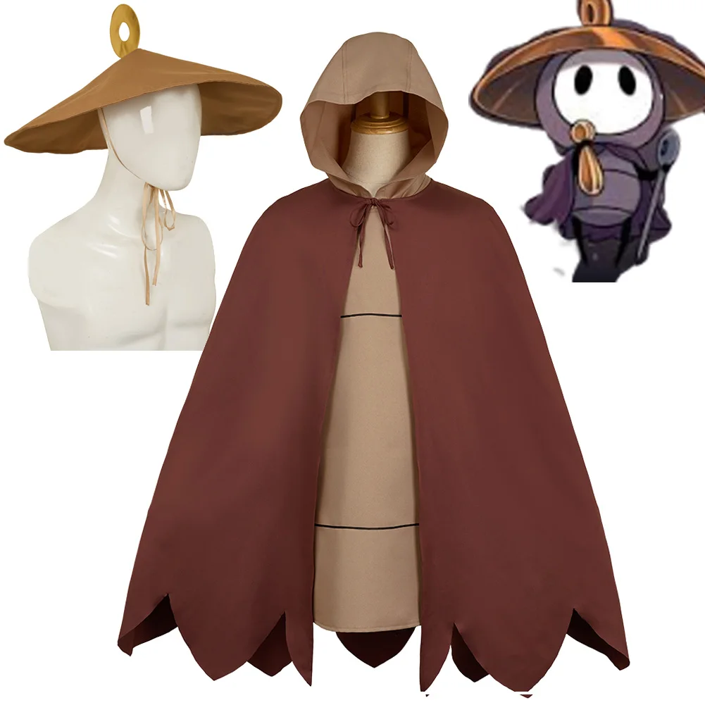 Sherma Cosplay Game Silksong of Hollow Knight Costume Cloak Socks Hat Headgear Headwear Full Set Clothing Halloween Adult Suits
Sherma Cosplay Game Silksong of Hollow Knight Costume Cloak Socks Hat Headgear Headwear Full Set Clothing Halloween Adult Suits