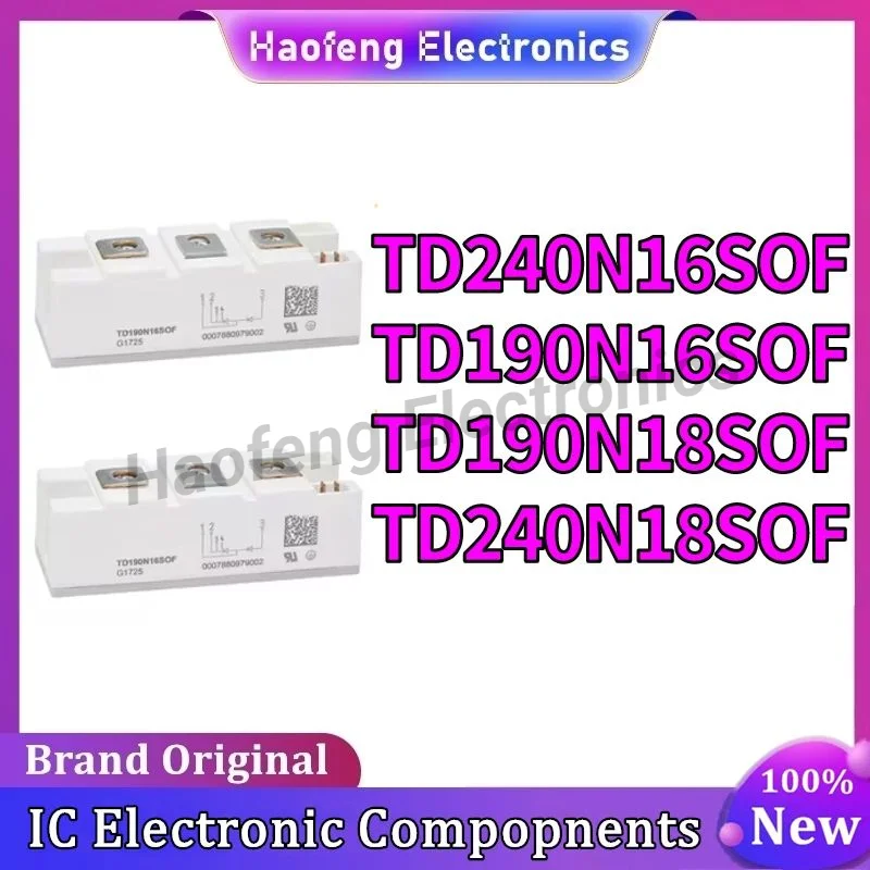 Новые оригинальные модульные интегральные схемы TD190N16SOF TD190N18SOF TD240N18SOF
Новые оригинальные модульные интегральные схемы TD190N16SOF TD190N18SOF TD240N18SOF