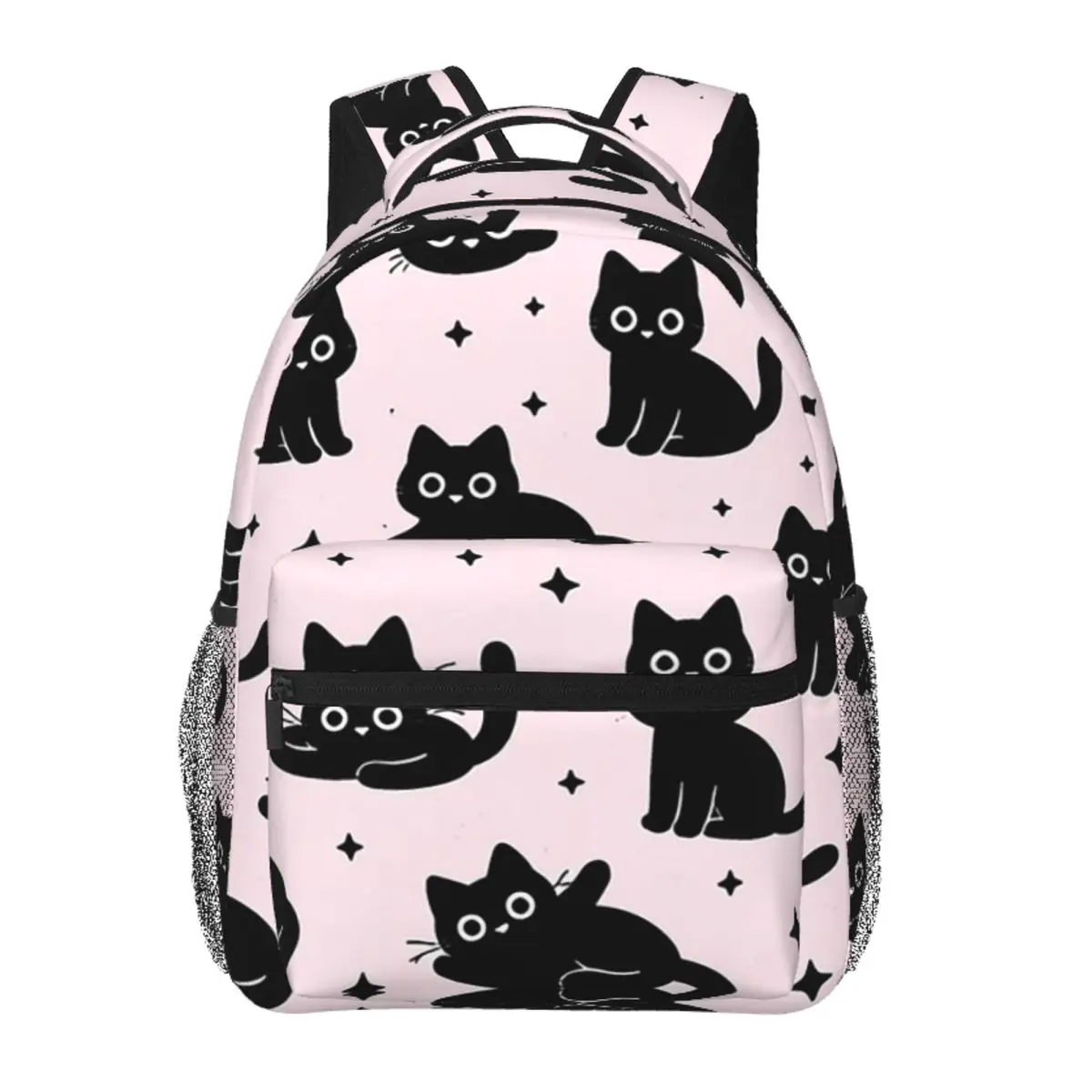 Cute Black Cats Pink Backpack Student Boys Girls BookBag Kids School Bag Laptop Shoulder Bags for Men Women
Cute Black Cats Pink Backpack Student Boys Girls BookBag Kids School Bag Laptop Shoulder Bags for Men Women