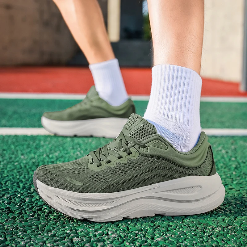 Men's Running Shoes Mesh Cushioning Breathable Couple Luxury shoes Trainer Shoes Off-road Outdoor Sneakers Race Non-Slip Fashion
Men's Running Shoes Mesh Cushioning Breathable Couple Luxury shoes Trainer Shoes Off-road Outdoor Sneakers Race Non-Slip Fashion