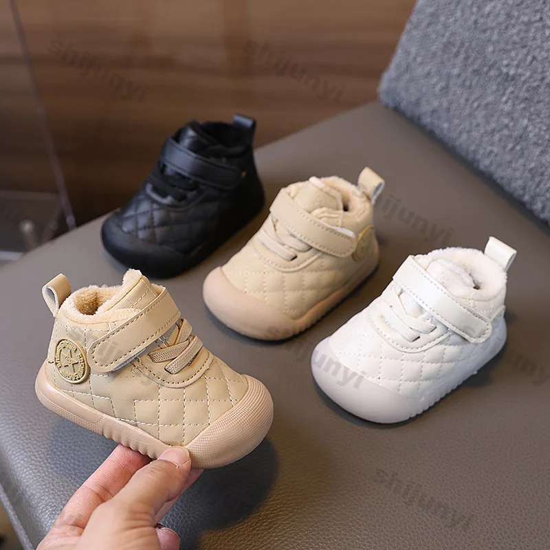 Children Warm Cotton Shoes Winter New Plush Warm Cotton Shoes Boys Girls Thickened Soft Sole Non-slip Toddler Shoes Cotton Boots
Children Warm Cotton Shoes Winter New Plush Warm Cotton Shoes Boys Girls Thickened Soft Sole Non-slip Toddler Shoes Cotton Boots