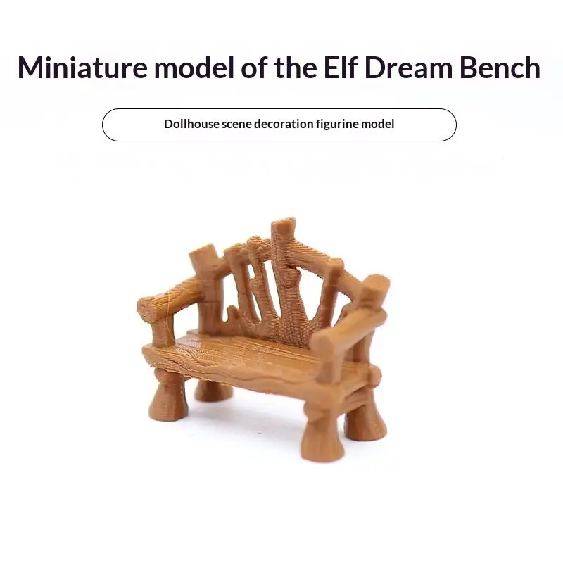 Miniature Fairy Dream Wooden Bench Dollhouse Decor Supply Non-Toxic Natural Wood Photo Prop for DIY Diorama Craft Projects
Miniature Fairy Dream Wooden Bench Dollhouse Decor Supply Non-Toxic Natural Wood Photo Prop for DIY Diorama Craft Projects