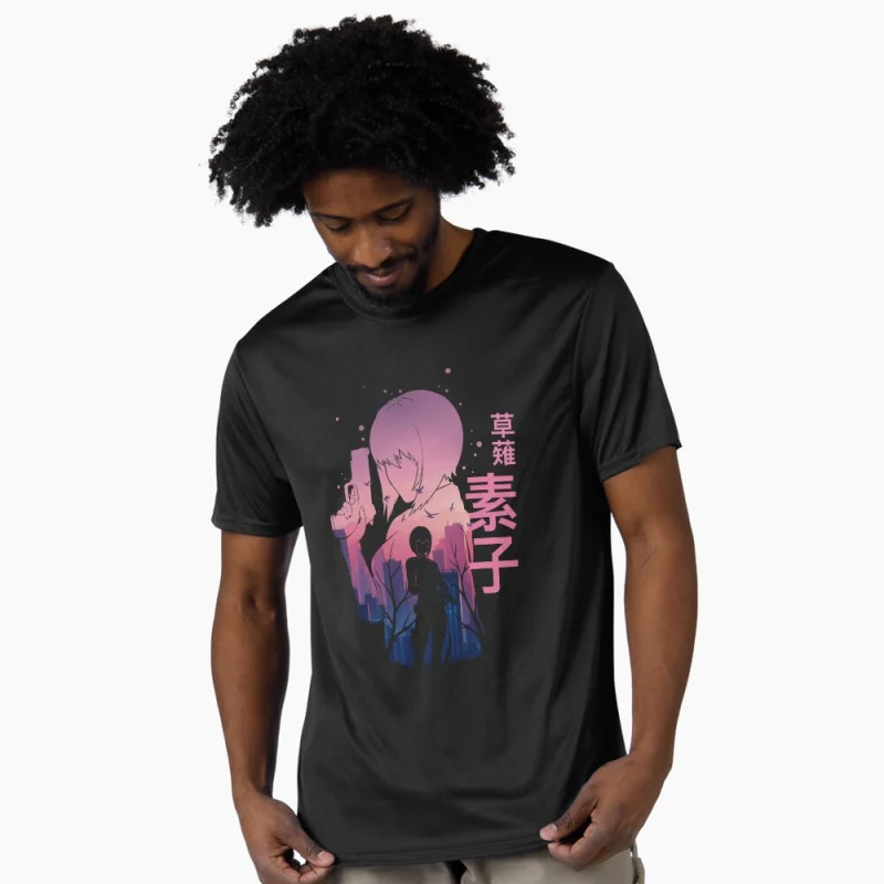 Ghost in the Shell Cyborg Girl MOTOKO Anime T Shirt 0611 Cyberpunk Tachikoma Graphic Tee Sci-Fi Aesthetic Y2K clothes S-6XL
Ghost in the Shell Cyborg Girl MOTOKO Anime T Shirt 0611 Cyberpunk Tachikoma Graphic Tee Sci-Fi Aesthetic Y2K clothes S-6XL