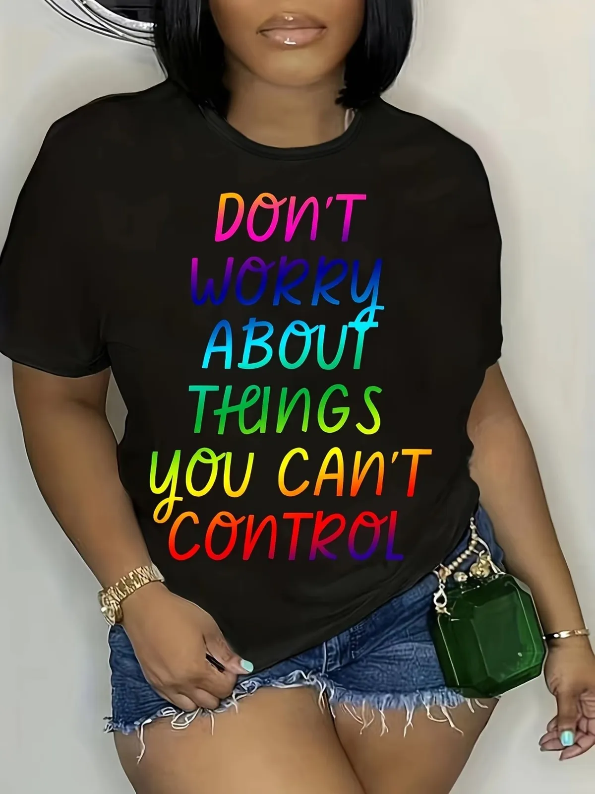 Don't Worry Print T-shirt Clothing, Shoes & Accessories|Men|Men's Clothing|Shirts|T-Shirts
Don't Worry Print T-shirt Clothing, Shoes & Accessories|Men|Men's Clothing|Shirts|T-Shirts