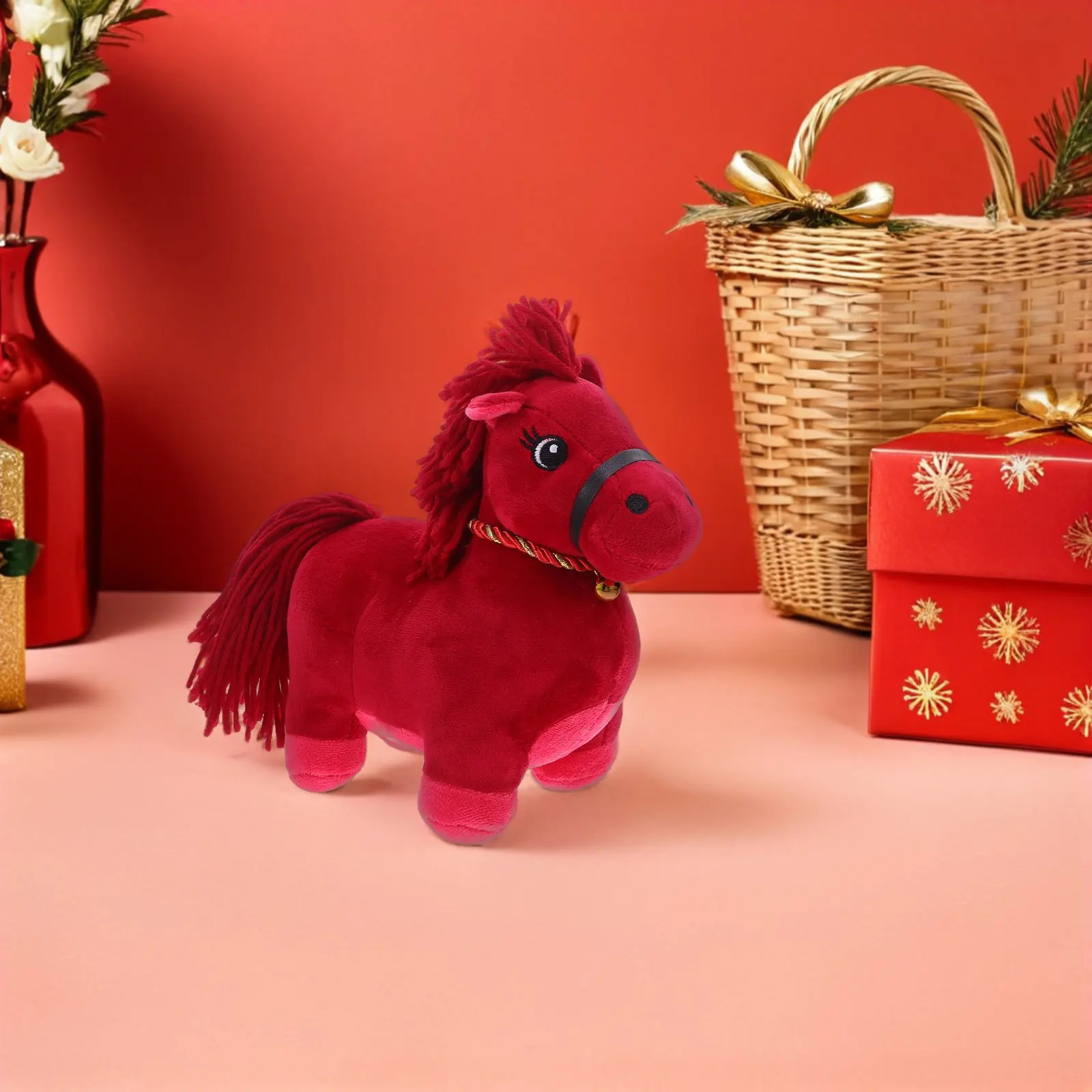 Year of The Horse 2026 Stuffed Animal - Beautifully Crafted Soft Horse Figure - Enhances Parent-Child Interaction and Cognitive
Year of The Horse 2026 Stuffed Animal - Beautifully Crafted Soft Horse Figure - Enhances Parent-Child Interaction and Cognitive