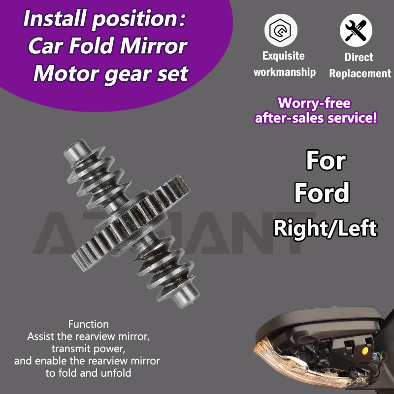 AZGIANT For Ford Lobo 2009-2020/F150 MK12 2009-2014 Car metal 38T gear of Auxiliary power folding mirror R L motor module repair
AZGIANT For Ford Lobo 2009-2020/F150 MK12 2009-2014 Car metal 38T gear of Auxiliary power folding mirror R L motor module repair