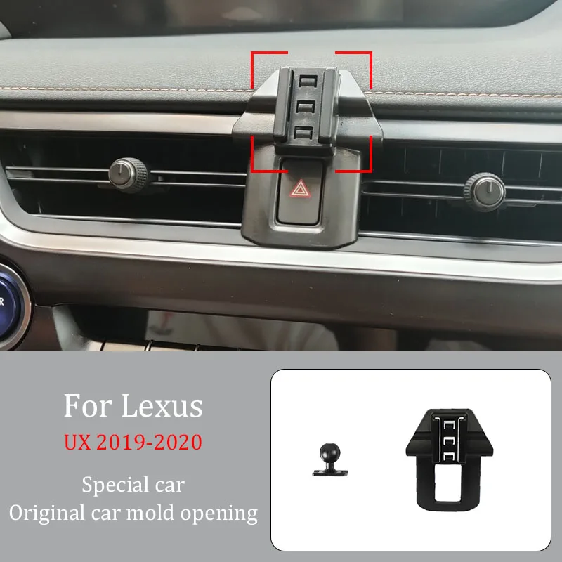 Автомобильный держатель телефона для Lexus UX 2019-2020, беспроводное зарядное устройство с автоматическим зажимом 360° ° Вращающийся навигационный кронштейн
Автомобильный держатель телефона для Lexus UX 2019-2020, беспроводное зарядное устройство с автоматическим зажимом 360° ° Вращающийся навигационный кронштейн