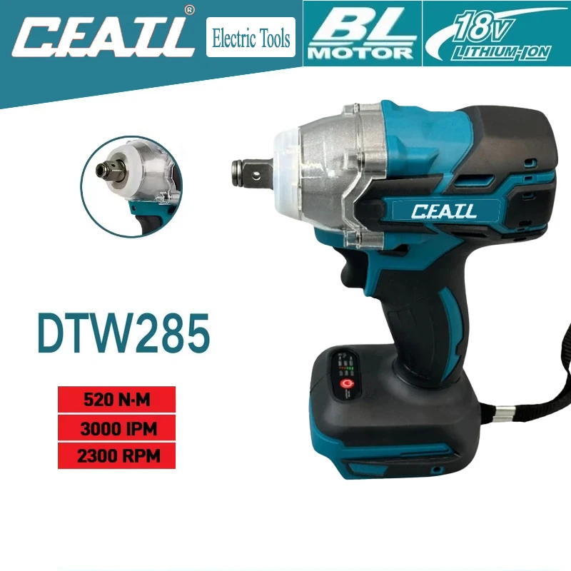 DTW28518V Brushless Electric Wrench Wrench Cordless Impact Tool Power Tools Rechargeable For Makita 18V Battery
DTW28518V Brushless Electric Wrench Wrench Cordless Impact Tool Power Tools Rechargeable For Makita 18V Battery
