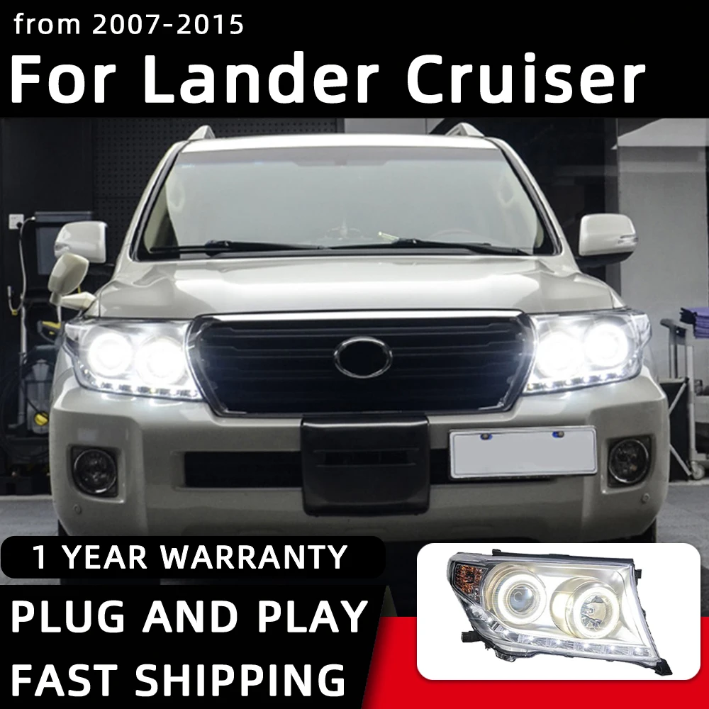 Car Styling Headlights for Land Cruiser LED Headlight 2007-2015 Head Lamp DRL Signal Projector Lens Automotive Accessories 
Car Styling Headlights for Land Cruiser LED Headlight 2007-2015 Head Lamp DRL Signal Projector Lens Automotive Accessories