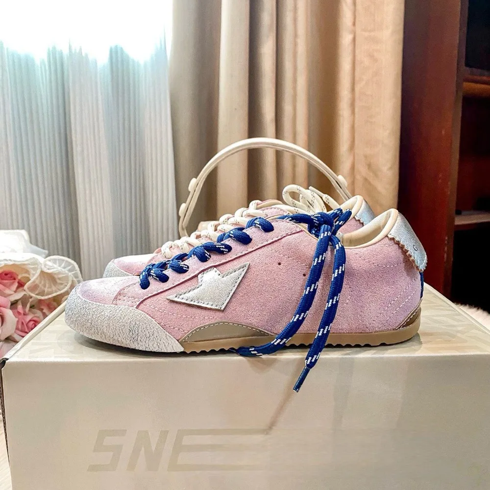 Italian Light Luxury Women's Shoes: Aged, Dirty, Insole Height-increasing De Xun Shoes,the Second Generation of Star Dirty Shoes
Italian Light Luxury Women's Shoes: Aged, Dirty, Insole Height-increasing De Xun Shoes,the Second Generation of Star Dirty Shoes