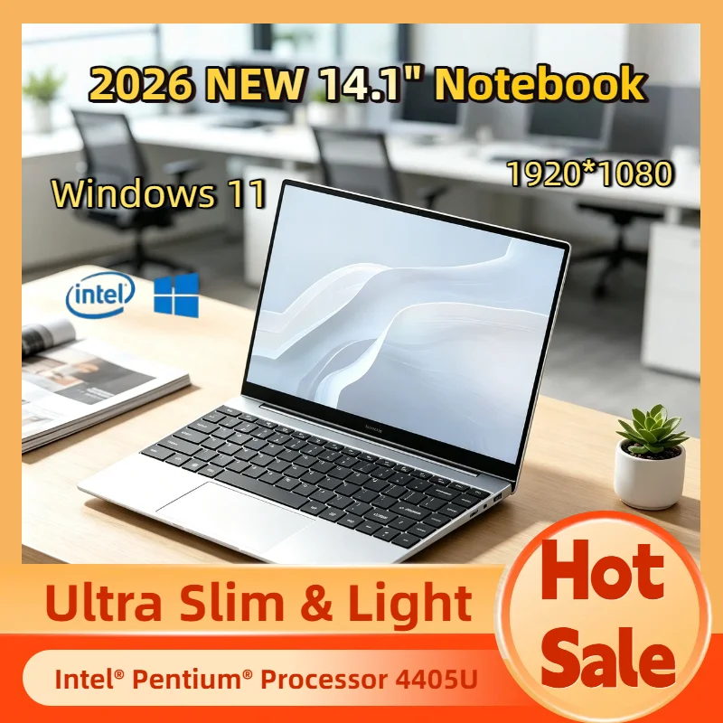 Intel 4405U 14.1 Inch Ultra Slim Laptop 16GB RAM 2TB SSD Windows 11 1920x1080 Gaming Notebook Gamer Office Study PC
Intel 4405U 14.1 Inch Ultra Slim Laptop 16GB RAM 2TB SSD Windows 11 1920x1080 Gaming Notebook Gamer Office Study PC
