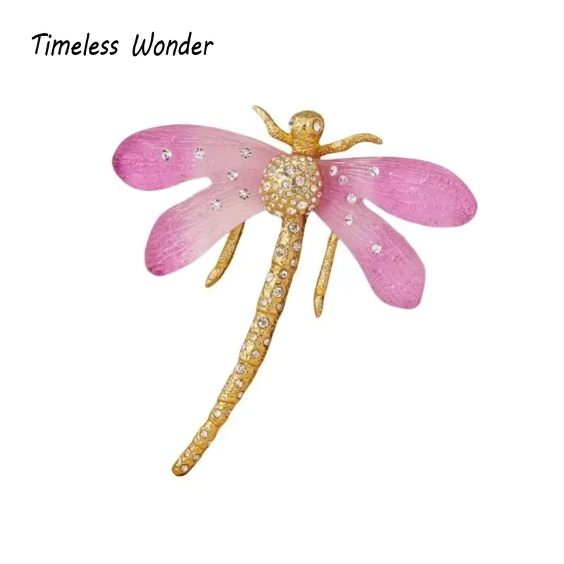 Timeless Wonder Fancy Zircon Resin Dragonfly Brooch Pins for Women Designer Jewelry for Gown Runway Rare Luxury Gift Cute 5385
Timeless Wonder Fancy Zircon Resin Dragonfly Brooch Pins for Women Designer Jewelry for Gown Runway Rare Luxury Gift Cute 5385