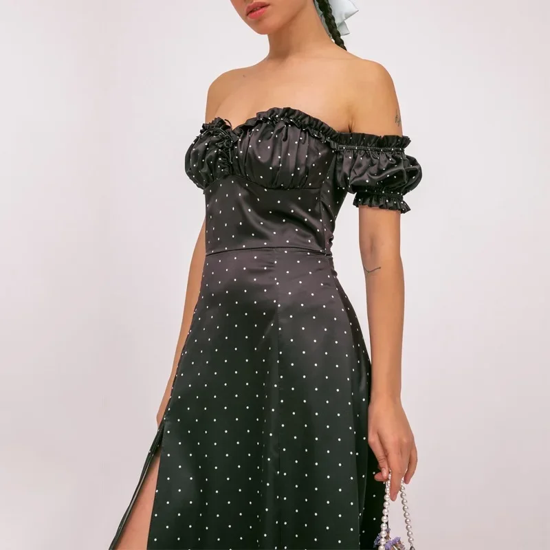 2024 New Prairie Chic Women's Elegant French Draped Strapless Off Shoulder Slim Floral Light Mature High Waist Printed Dress
2024 New Prairie Chic Women's Elegant French Draped Strapless Off Shoulder Slim Floral Light Mature High Waist Printed Dress