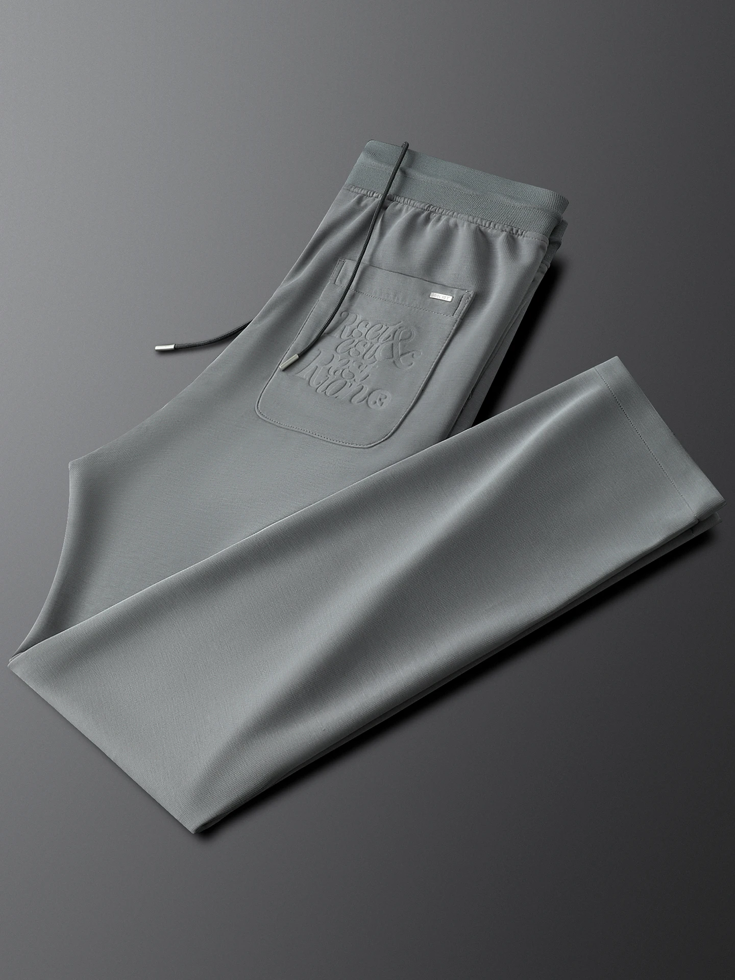 Lightweight Breathable Grey Sports Casual Pants Men Slim Fit Elastic Anti Wrinkle Drapey Straight Leg Sweatpants Summer New
Lightweight Breathable Grey Sports Casual Pants Men Slim Fit Elastic Anti Wrinkle Drapey Straight Leg Sweatpants Summer New