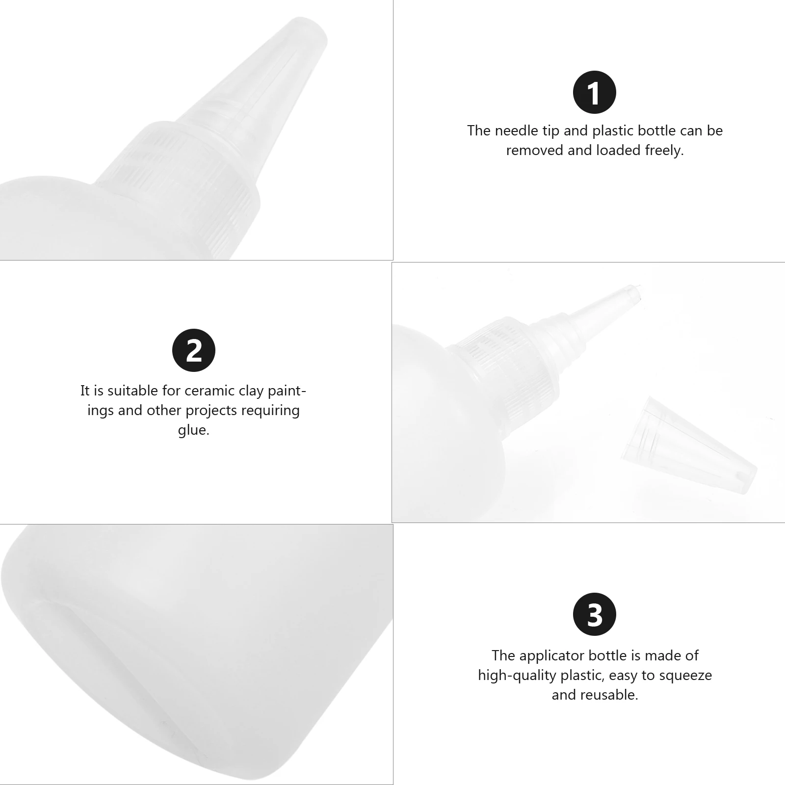 20pcs Pigment Dispenser Bottle Reusable Plastic Squeeze Bottles Tip For Caulking Grouting Tile Cracks Diy Home
20pcs Pigment Dispenser Bottle Reusable Plastic Squeeze Bottles Tip For Caulking Grouting Tile Cracks Diy Home