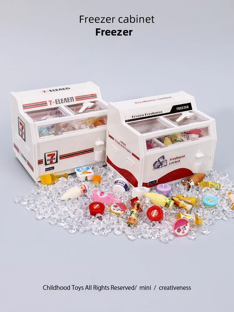 Игрушечный холодильник для кукольного домика, реалистичная модель еды, имитация сцены, декор для детских ролевых игр
Игрушечный холодильник для кукольного домика, реалистичная модель еды, имитация сцены, декор для детских ролевых игр