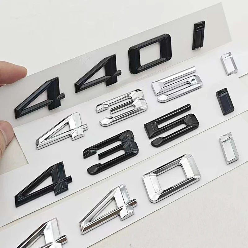 3D ABS Car Letters Logo 435i 440i Badge Sticker Rear Trunk Emblem Decals For BMW 4 Series 435i 440i F32 F33 F36 Atuo Accessories
3D ABS Car Letters Logo 435i 440i Badge Sticker Rear Trunk Emblem Decals For BMW 4 Series 435i 440i F32 F33 F36 Atuo Accessories