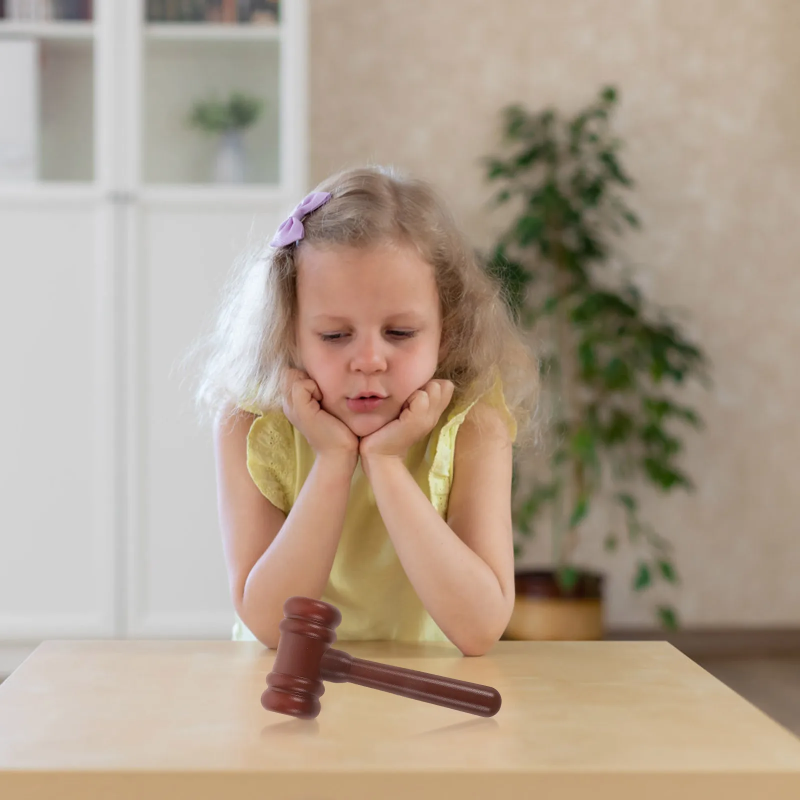 Kid Plastic Judge Gavel Small Mini Hammer Lightweight Role Play Halloween Party Costume Accessory Auction Gavel
Kid Plastic Judge Gavel Small Mini Hammer Lightweight Role Play Halloween Party Costume Accessory Auction Gavel