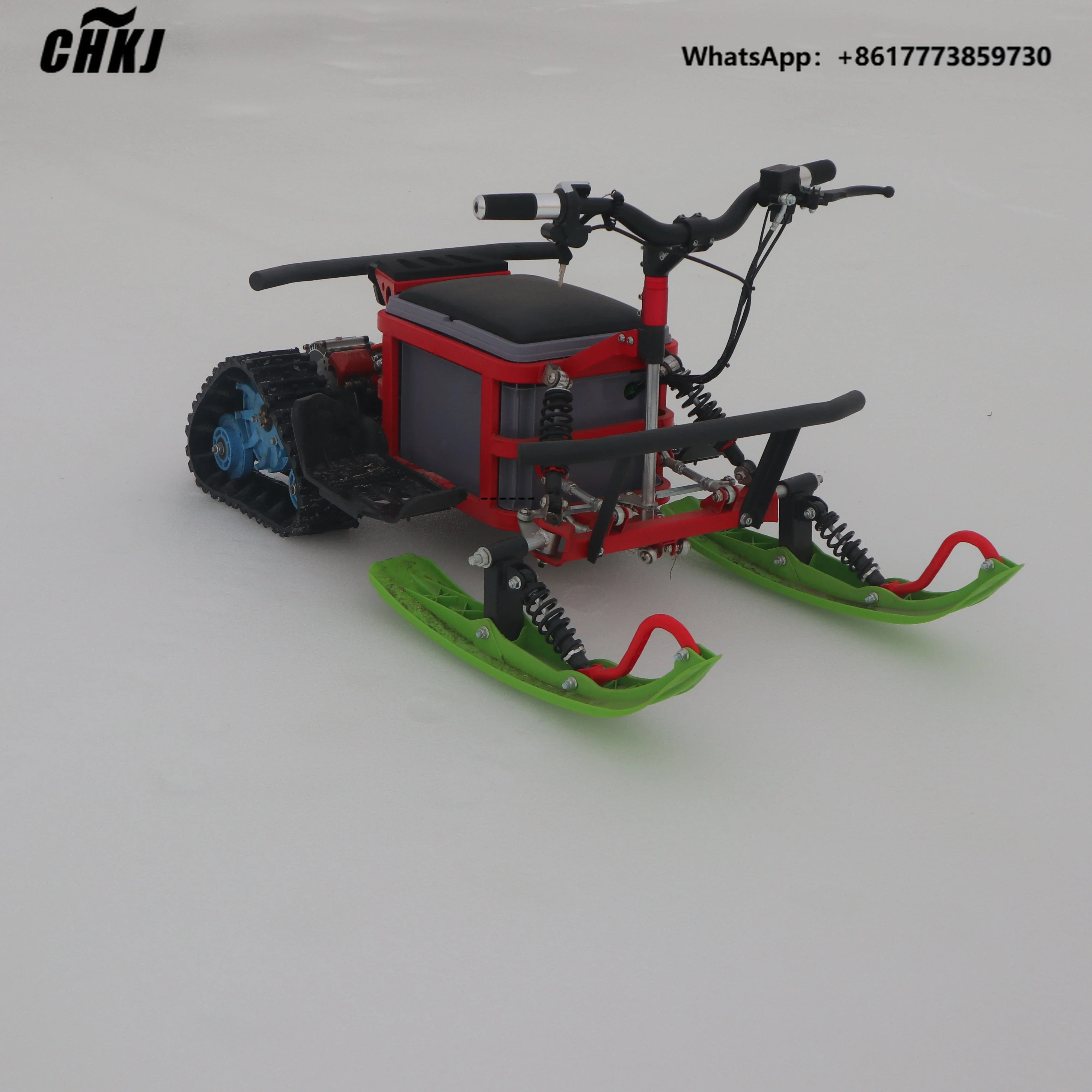 CHKJ 48V Motor Driven Steel Snowmobile for Adults and Children 7-Person Capacity Increased Drifting Towing Mountain Touring
CHKJ 48V Motor Driven Steel Snowmobile for Adults and Children 7-Person Capacity Increased Drifting Towing Mountain Touring