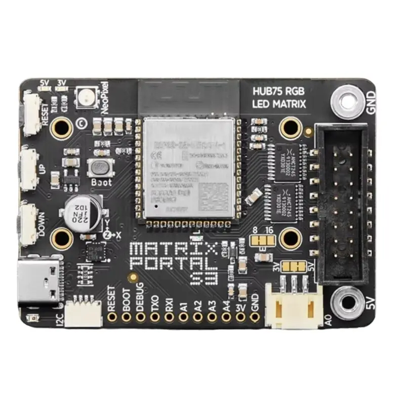 HUB75 RGB LED Matrix Opto Evaluation Extension Board S3 Circuitpython Powered Internet Display User-Friendly
HUB75 RGB LED Matrix Opto Evaluation Extension Board S3 Circuitpython Powered Internet Display User-Friendly