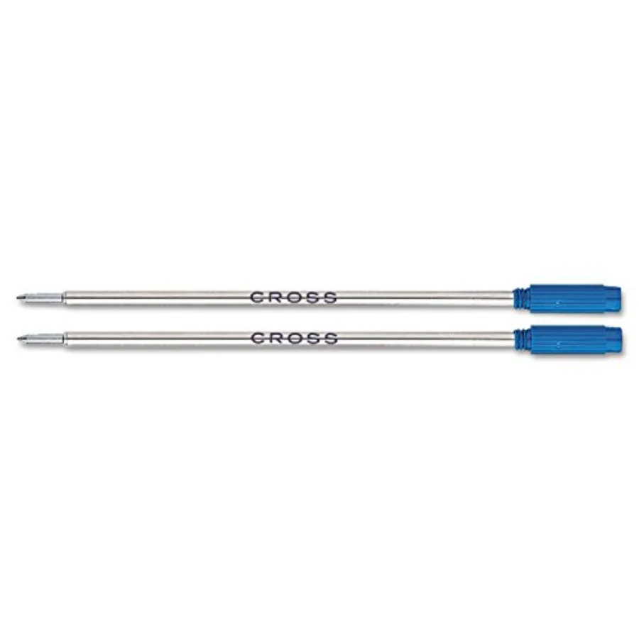 85112 Refills for Ballpoint Pens, Medium, Blue Ink, 2/Pack
85112 Refills for Ballpoint Pens, Medium, Blue Ink, 2/Pack