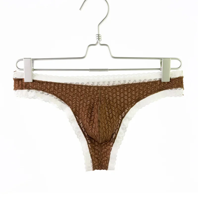 Underwear Men's Lace Briefs Low Waist Sexy High Elastic Temptation Men's Underwear Trendy Men Underpants Sissy Panties
Underwear Men's Lace Briefs Low Waist Sexy High Elastic Temptation Men's Underwear Trendy Men Underpants Sissy Panties