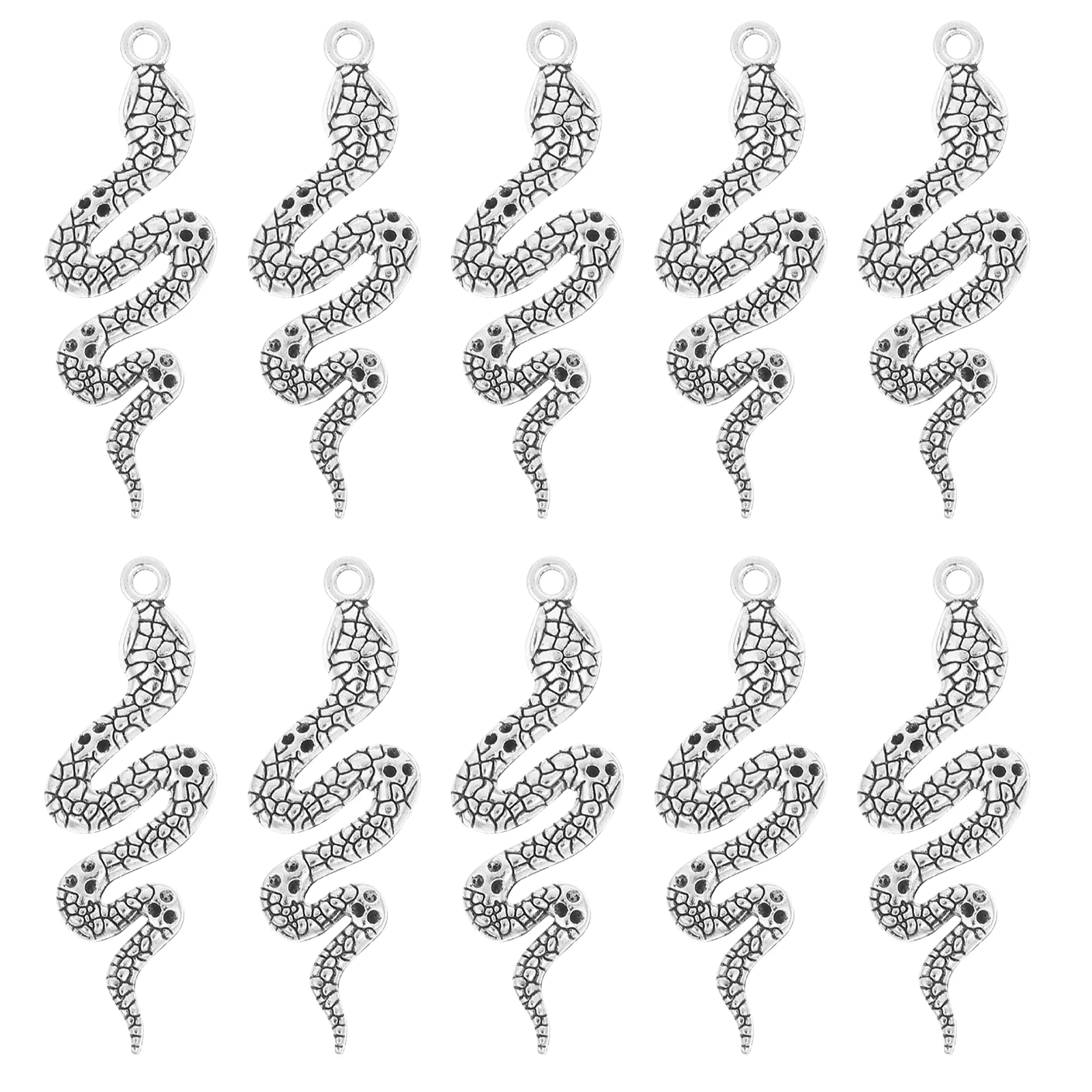 30 шт., подвеска в виде змеи из цинкового сплава, винтажная форма животного, принадлежности для самостоятельного изготовления ювелирных изделий, брелок, браслет, ожерелье, аксессуары
30 шт., подвеска в виде змеи из цинкового сплава, винтажная форма животного, принадлежности для самостоятельного изготовления ювелирных изделий, брелок, браслет, ожерелье, аксессуары