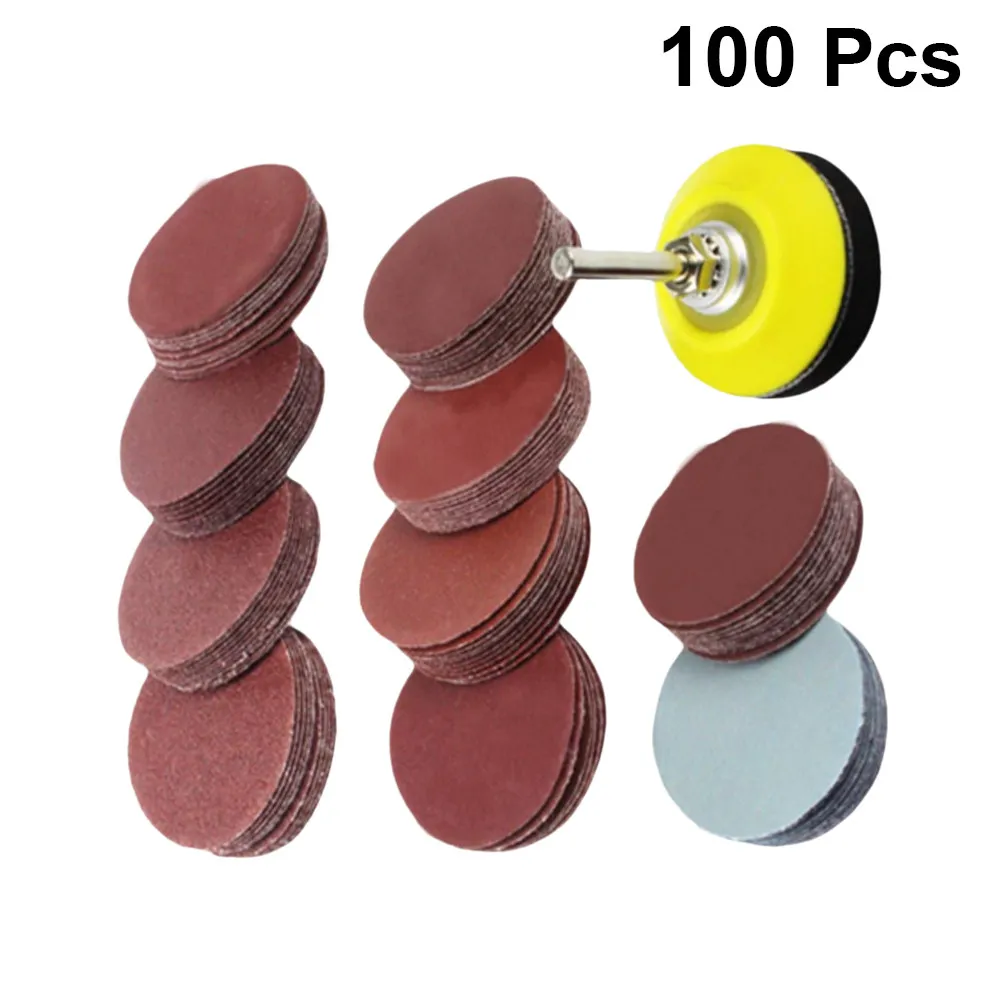 100Pcs Sanding Discs Pad Kit for Drill Grinder Rotary Tools 2 Inch Includes 10 Grits from 80 to 3000 Backer Plate
100Pcs Sanding Discs Pad Kit for Drill Grinder Rotary Tools 2 Inch Includes 10 Grits from 80 to 3000 Backer Plate