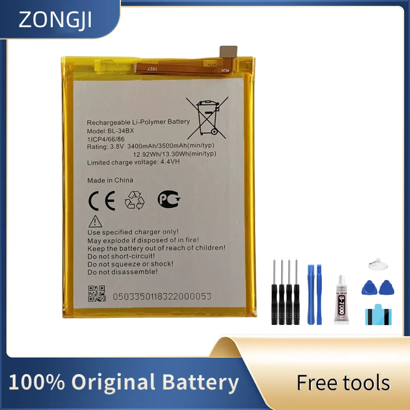Новый аккумулятор BL-34BX для телефона Infinix Smart 2 HD X609, аккумуляторы + бесплатные инструменты
Новый аккумулятор BL-34BX для телефона Infinix Smart 2 HD X609, аккумуляторы + бесплатные инструменты