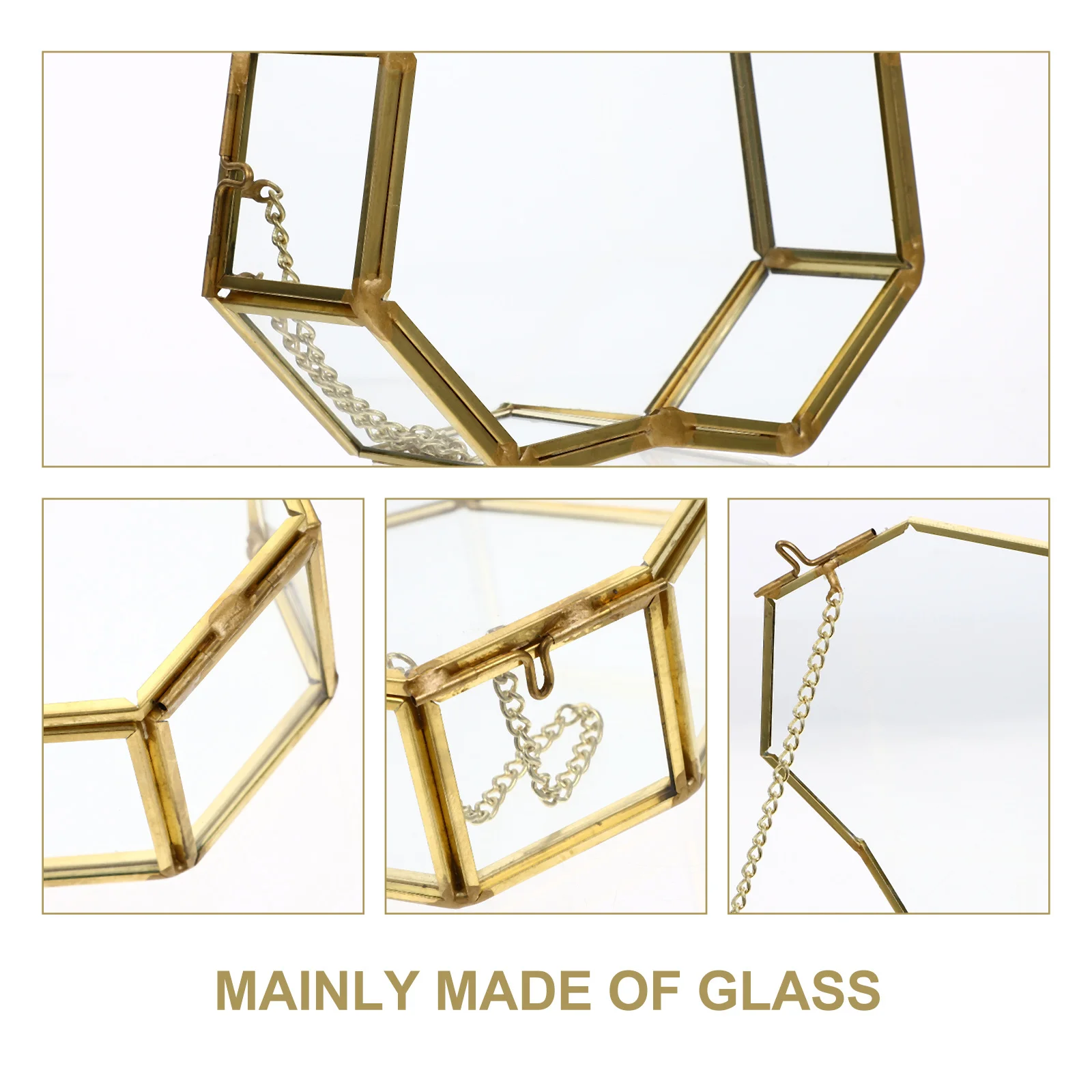 Маленькая золотая стеклянная шкатулка для драгоценностей в форме сердца, прозрачный лоток для дисплея, органайзер для свадебных подарков, подарок на день Святого Валентина, стеклянная коробка 
Маленькая золотая стеклянная шкатулка для драгоценностей в форме сердца, прозрачный лоток для дисплея, органайзер для свадебных подарков, подарок на день Святого Валентина, стеклянная коробка