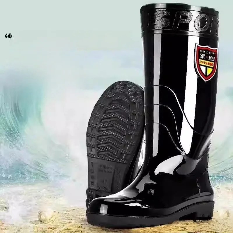 Men's Anti-Slip Wear-Resistant Long Tube Rain Boots Waterproof Kitchen Work Boots Low Tube Gel Sole Short Tube Water Shoes
Men's Anti-Slip Wear-Resistant Long Tube Rain Boots Waterproof Kitchen Work Boots Low Tube Gel Sole Short Tube Water Shoes
