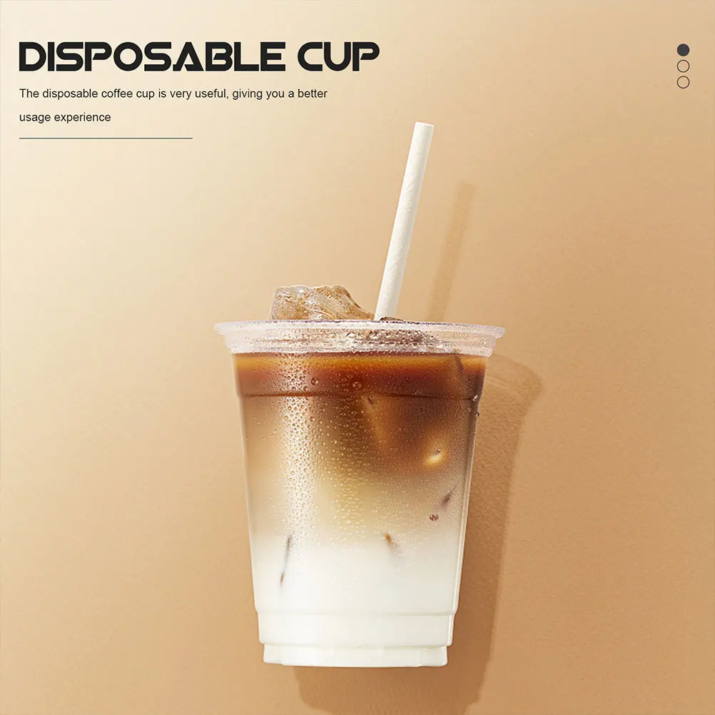 100Pcs Disposable Milk Tea Cups with Lids Clear Plastic Cups for Cold Drinks Smoothies Beverage Containers Plastic Cup
100Pcs Disposable Milk Tea Cups with Lids Clear Plastic Cups for Cold Drinks Smoothies Beverage Containers Plastic Cup