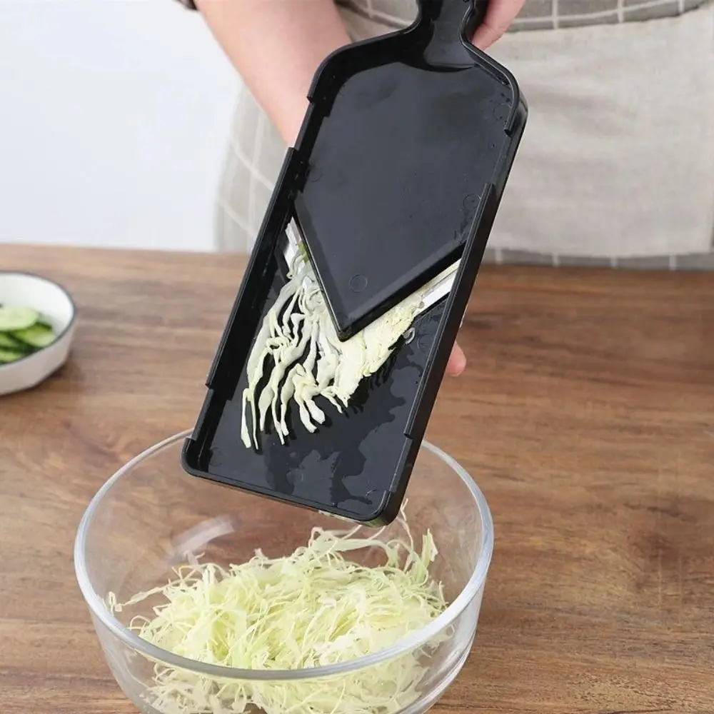 Salad Slicer Stainless Steel Cabbage Grater Plastic Handle Multifunctional Vegetable Shredder Manual Chopping
Salad Slicer Stainless Steel Cabbage Grater Plastic Handle Multifunctional Vegetable Shredder Manual Chopping