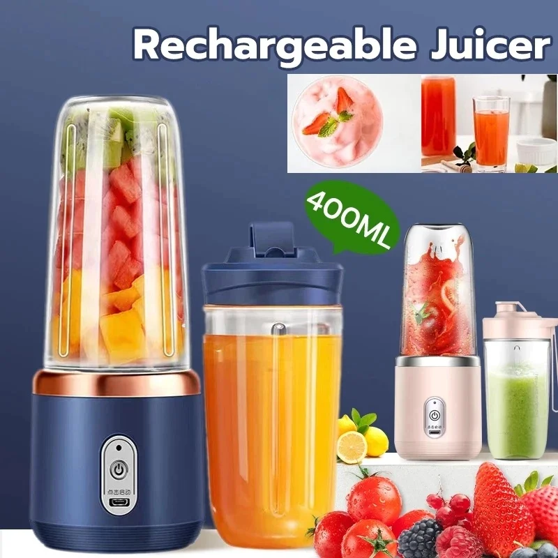 Home 6 Blades Electric Juicer Cup with 2 Cups For Travel Portable Juicer Mixer Usb Charge Fresh Fruit Juice Personal Blender
Home 6 Blades Electric Juicer Cup with 2 Cups For Travel Portable Juicer Mixer Usb Charge Fresh Fruit Juice Personal Blender
