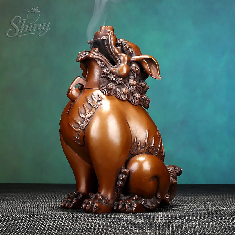 Ancient Beast Red Copper Lion Incense Smoker Home Indoor Incense Supplies Ornaments Disc Incense Burner Copper Crafts Gift
Ancient Beast Red Copper Lion Incense Smoker Home Indoor Incense Supplies Ornaments Disc Incense Burner Copper Crafts Gift