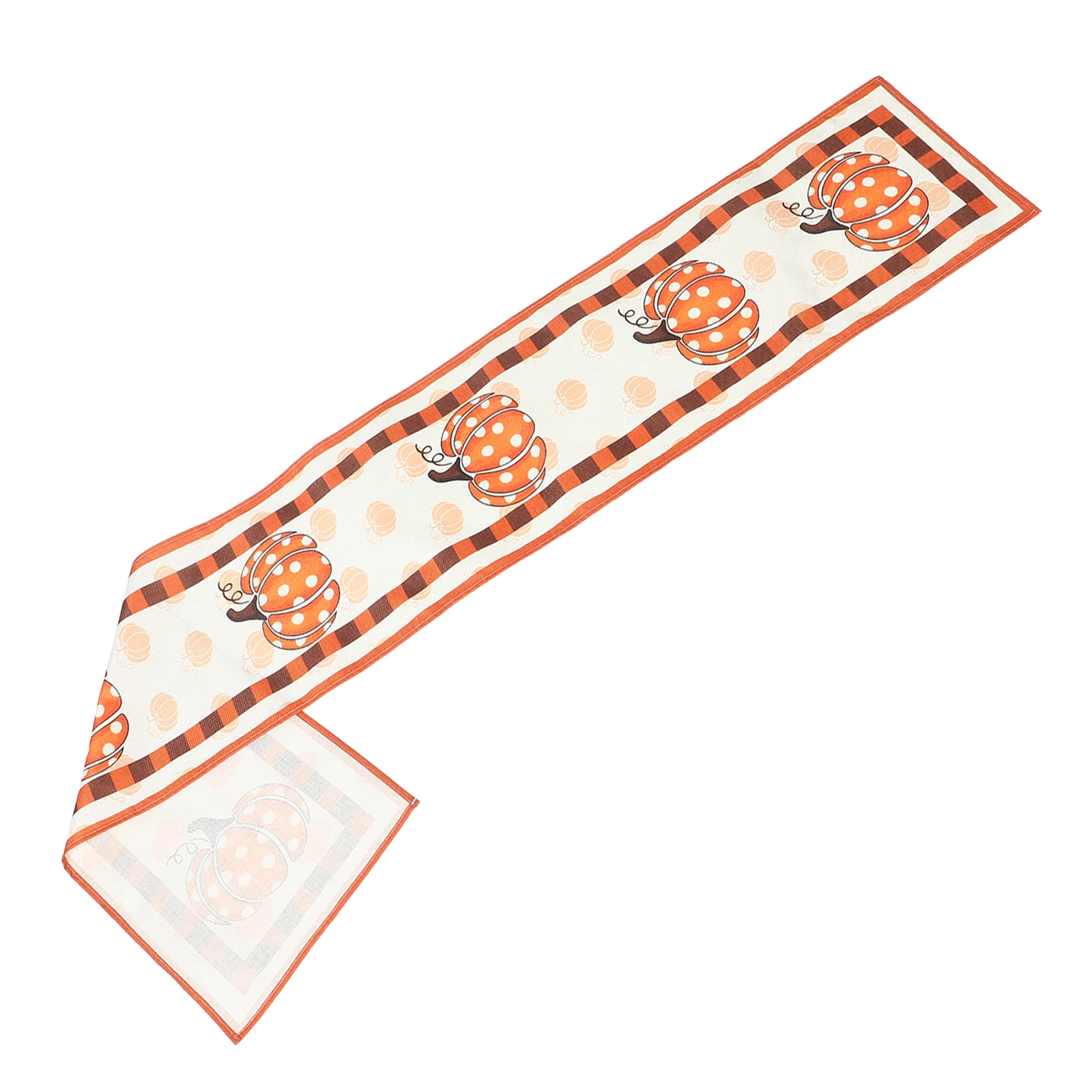 Pumpkin Print Table Runner Fall Harvest Day Linen Decor for Coffee Dining Tables Holiday Plaid Thanksgiving
Pumpkin Print Table Runner Fall Harvest Day Linen Decor for Coffee Dining Tables Holiday Plaid Thanksgiving