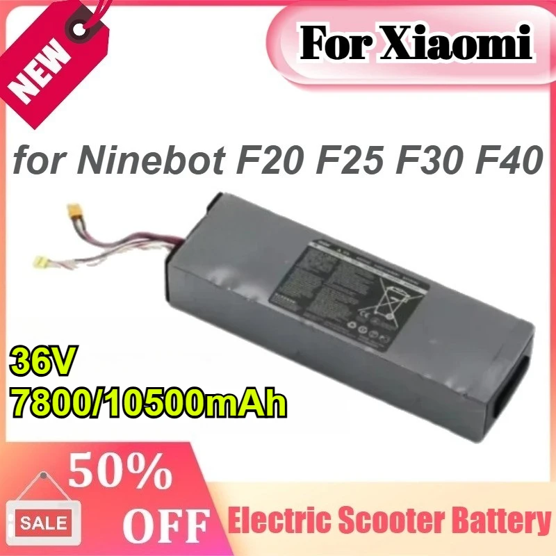 For Xiaomi 36V 7800/10500mAh for Ninebot F20 F25 F30 F40 Electric Scooter Accessories
For Xiaomi 36V 7800/10500mAh for Ninebot F20 F25 F30 F40 Electric Scooter Accessories