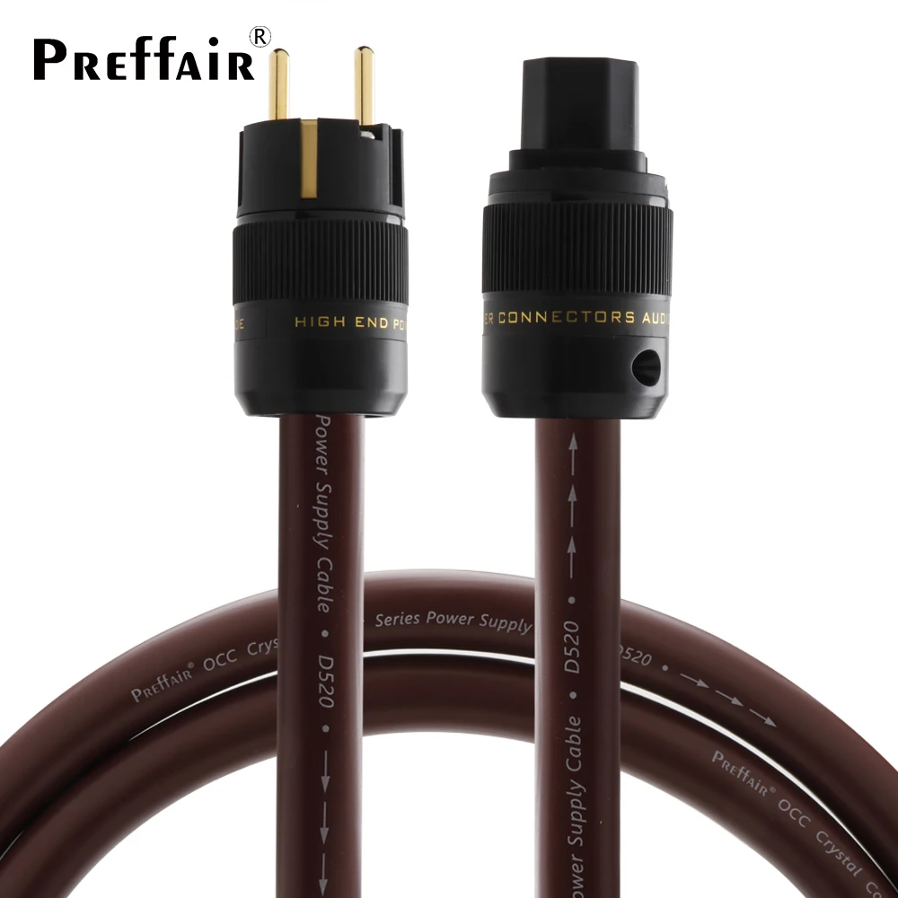 Hifi 3.5Sq 12AWG 5N OCC Copper Gold Plated HiFi audio power cable with US/EU Schuko Version Power P078 Power Plug Mains
Hifi 3.5Sq 12AWG 5N OCC Copper Gold Plated HiFi audio power cable with US/EU Schuko Version Power P078 Power Plug Mains