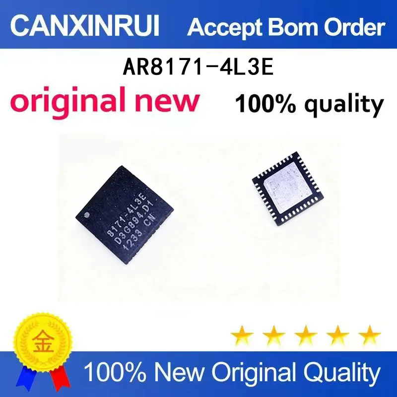 (5-100 Pieces) AR8171-4L3E 8171-4L3E QFN brand new in stock
(5-100 Pieces) AR8171-4L3E 8171-4L3E QFN brand new in stock