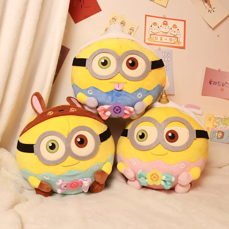 Cute Minions Easter Plush Doll Set, Soft Fluffy Stuffed Toy with Bunny Ears, Perfect Holiday Gift for Fans, Kids & Movie Lovers
Cute Minions Easter Plush Doll Set, Soft Fluffy Stuffed Toy with Bunny Ears, Perfect Holiday Gift for Fans, Kids & Movie Lovers