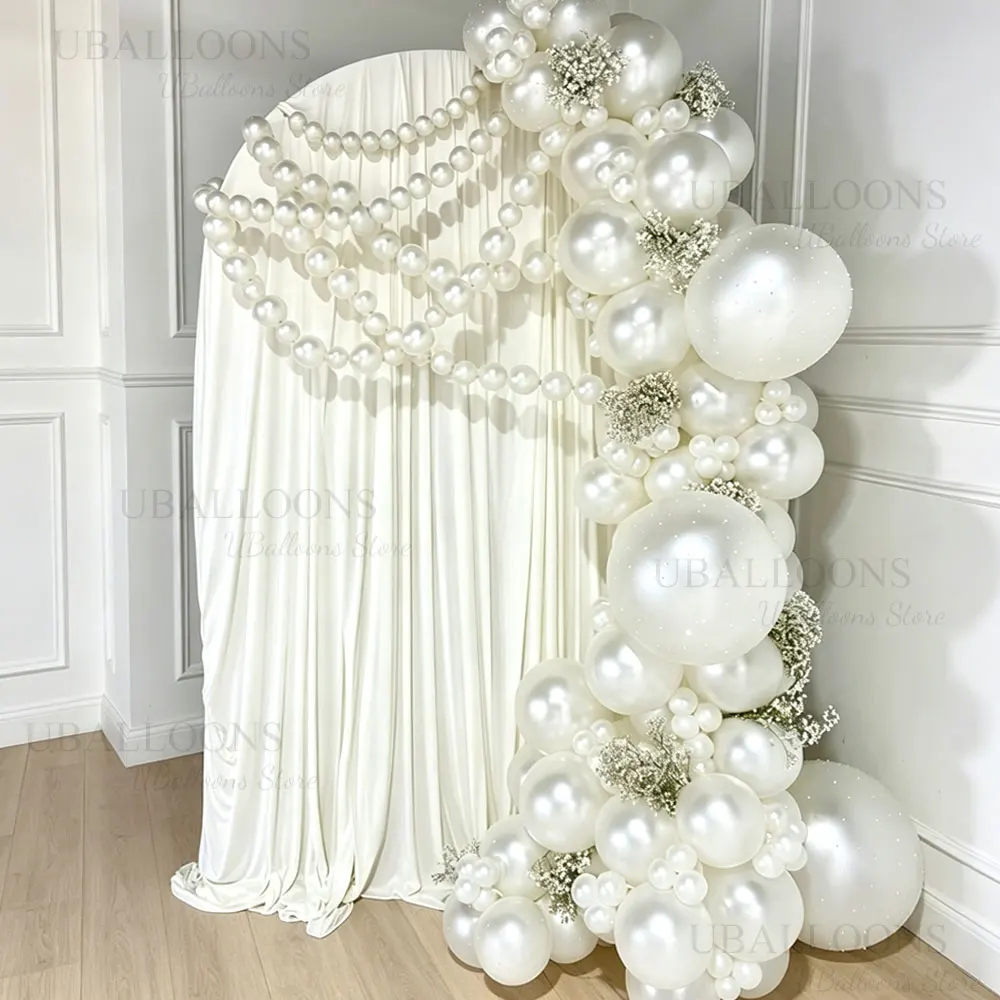 85pcs Pearl White Balloons Garland 5/10/12/18inch Glossy White Balloon Arch Kit for Birthday Baby Shower Wedding Party Decoratio
85pcs Pearl White Balloons Garland 5/10/12/18inch Glossy White Balloon Arch Kit for Birthday Baby Shower Wedding Party Decoratio