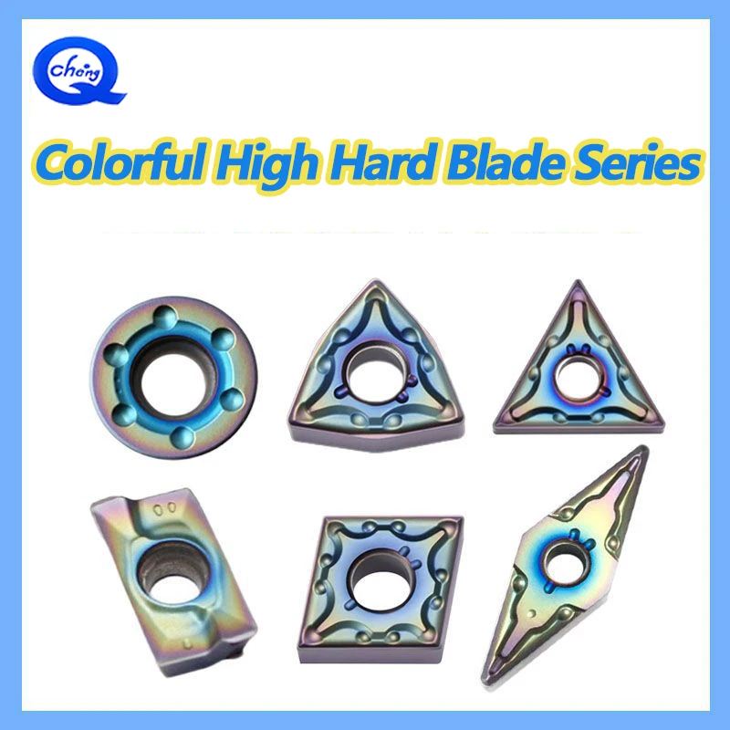 10Pcs/Box Colorful CNC High-Hardness Quenched Steel Blade External Turning And Milling Insert APMT WNMG VNMG CNMG RPMT
10Pcs/Box Colorful CNC High-Hardness Quenched Steel Blade External Turning And Milling Insert APMT WNMG VNMG CNMG RPMT