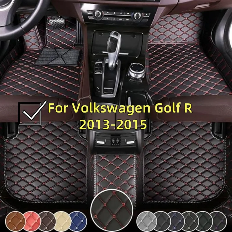 Custom Car Floor Mats For Volkswagen Golf R 2013-2015 Microfiber Leather Full Coverage Auto Floor Mats Luxury Floor Liners
Custom Car Floor Mats For Volkswagen Golf R 2013-2015 Microfiber Leather Full Coverage Auto Floor Mats Luxury Floor Liners